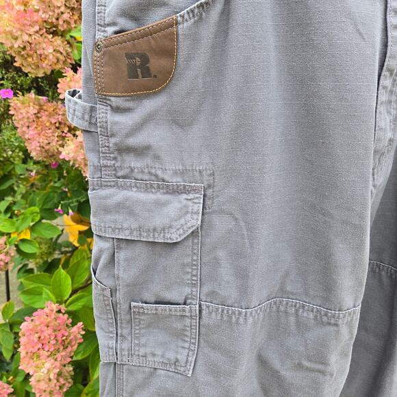 Wrangler Riggs Workwear Reinforced Carpenter Ripstop Grey Cargo Pants size 40L - Picture 4 of 16